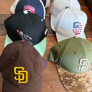 Various SD Padres Theme night caps!